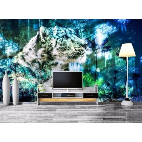 Simple Decorative Wall paper animal Decorative Wall paper Wallpaper For Walls 3 d Photo Wallpaper For Kids