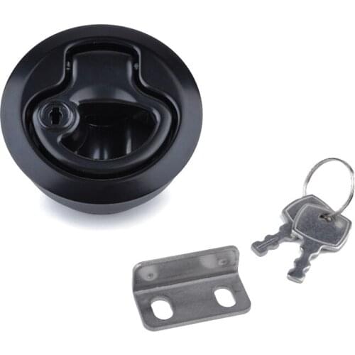 Flush Pull Slam Latch for Boat Deck Hatch Door Latch Accessories Tool Box Locks Slam Latch Cabinet Compressed for RV Camper RV