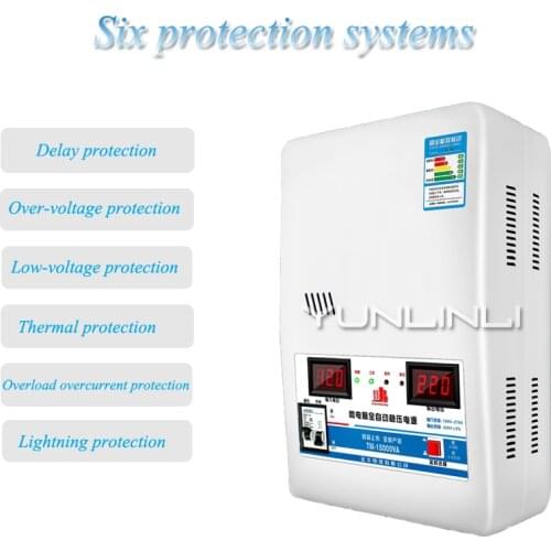 Voltage Stabilizer With Input Voltage 120V-270V & Output 220V 15KVa Household Automatic Stabilized Power Supply Tool TM-15000VA