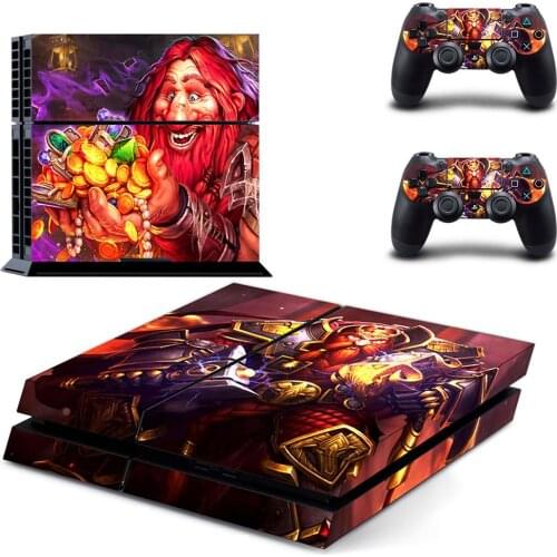 League Of Legends Style PS4 Skin Sticker for Playstation 4 Console & 2 Controllers Decal Vinyl Protective Skins Style 6