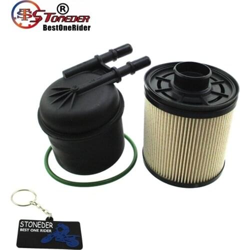 STONEDER Diesel Fuel Filter Kit For 6.7L Diesel FD4615 BC3Z-9N184-B 2011-2013 V8 F250 F350 F450 F550