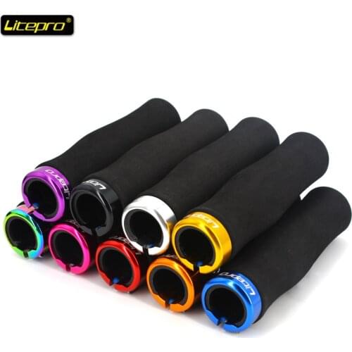 Litepro Bike Grips MTB BMX Road Cycling Handlebar Grips Anti-Skid Rubber Bicycle Grips Mountain mtb Grips Bicycle Accessories