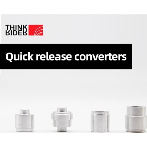 Thinkrider A1 and Power bike trainer quick release convert 130/135mm Disc thru axle converter 142/148mm