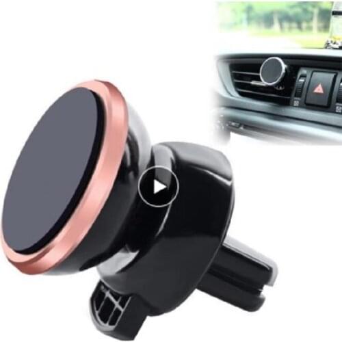 360 Degree Rotating Holder Support Magnetic Stander Car Smart Phone Charger Holder Pad Dash Mat For All Models With Mobile Phone