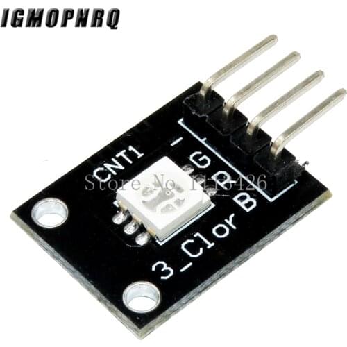 1PCS KY-009 5050 Pwm RGB SMD LED Module 3 Color Light For MCU Raspberry CF Diy Electronic Module Diy Kit Pcb Board