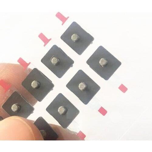 100pcs Back Microphone Net for iPhone 12 Pro Max Mini Anti Dust Mesh Intsall Near Big Rear Camera Damaged Back Cover Microphone