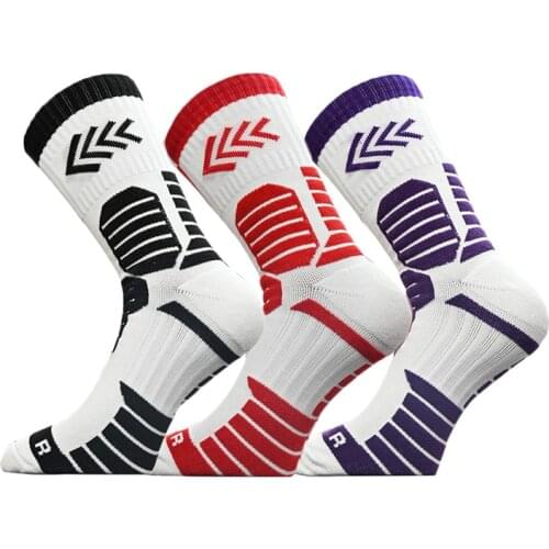 2021 Professional Basketball Socks Middle Thickened Towel Bottom Fitness Running Cycling Hiking Sports Socks Men calcetines