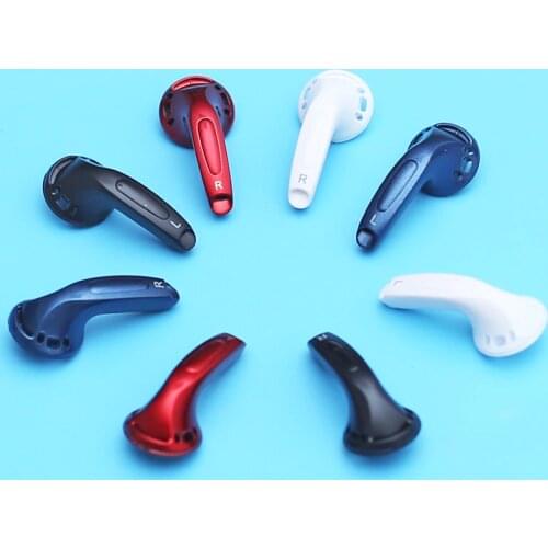 4 pairs/ lot 15.4mm Earphone Shell Case MX500 DIY Speaker Unit Shell Case Flat Headphone Housing Baking Varnish Craft