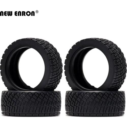NEW ENRON 4P 1.9" Rubber Tyres Tires for 1:10 RC Crawler Tire Axial SCX10 SCX10 II 90046 90047 Traxxas TRX-4 Tamiya CC01