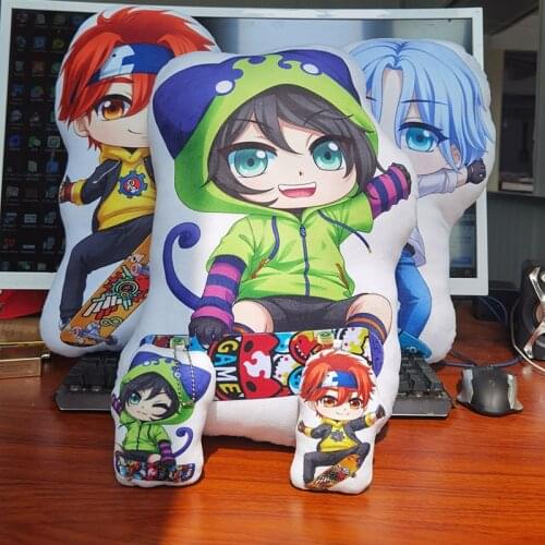 Anime SK8 The Infinity Manga Peripherals Cushion Pillow Cartoon Kawaii Double Sided Special Shaped Stuffed Plush Doll Toys Gift