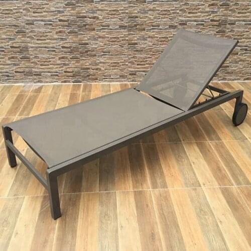 Teslin pool sun lounger with outdoor furniture swimming pool sunbed patio garden furniture