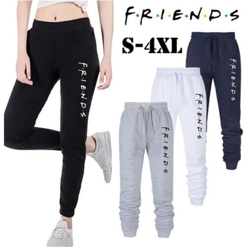 Pure Color Print Bouquet Foot Trousers Casual Jogging Slim Trouser Men and Women Sports Long Pants Outwear Joggers Sweatpants
