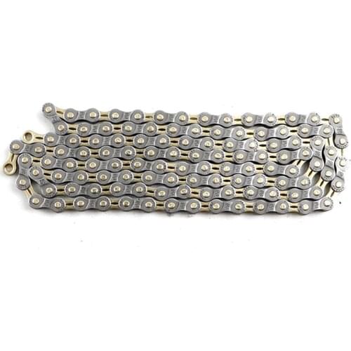 Bicycle Shifting Chain Mountain Bike Chain 9 Speed Semi-Hollow Bicycle Chain Bike Bicycle Accessories