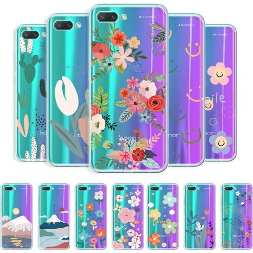 For Huawei Honor 10X Lite Case Clear Back Cover For Honor 10 10i Transparent Soft Case For Honor 10 Lite Protective Phone Fundas