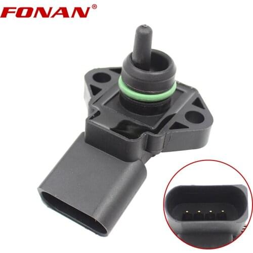 High Quality MAP intake air pressure Sensor for SEAT INCA 6K9 AROSA 6H CORDOBA 6K2 IBIZA III 6K1 1995-2004 030906051A