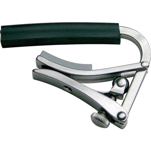 Shubb Deluxe S3 Capo for 12-Strings Guitar in Stainless Steel, Also Fit any Stell String Guitar with Wide Fretboard, Made in USA