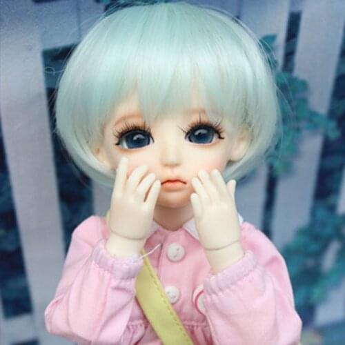 New Arrival 1/3 1/4 1/6 Bjd SD Doll Wig Wire Fashion Short LOVELY High Temperature BJD Doll Hair Free Shipping