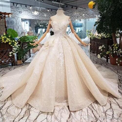 ROSE IN THE BOX Sleeveless Wedding Dresses