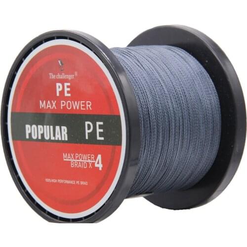 FishingLife 1000M Braided PE Fishing Line Super Strong 4 Strands Fish Wire For Sea Fishing Carp Brand Fish Rope Cord Peche 6-80