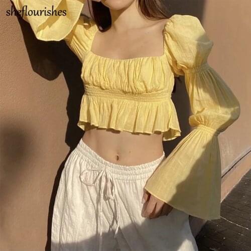 Sheflourishes Yellow Blouses