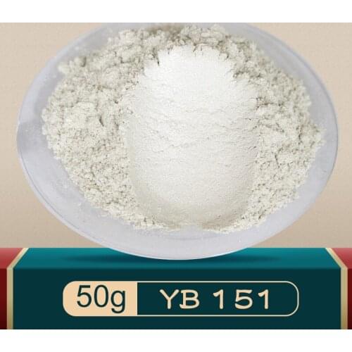 Mica Pearl Powder Coating DIY Mineral Dye Colorant Dust 50g Type 151 for Soap Eye Shadow Cars Art Crafts
