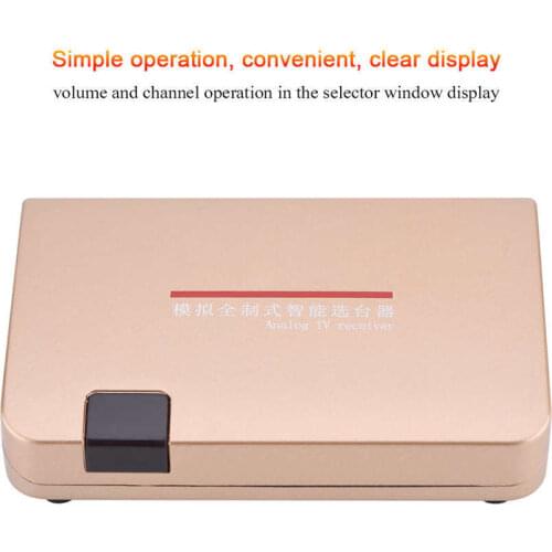 RF to HDMI All-standard Converter Analog TV Receiver Adapter Digital Converter Box with Remote Control RF to HDMI Converter