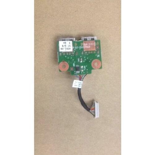1 Lot /10 PCS New For HP DV5-2000 USB Port Board with Cable 6017B0264801
