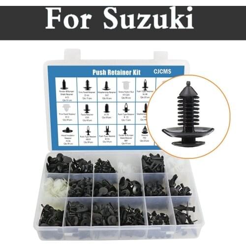 415pcs Car Push Retainer Set - Most Popular Sizes&Applications For Suzuki Ignis Jimny Kei Kizashi Liana Reno Splash Swift Sx4