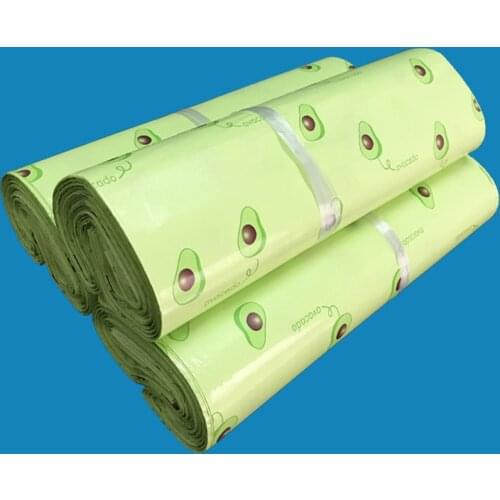 50Pcs 4 Sizes Bright Green Courier Bag Self Seal Adhesive Poly Mailers Waterproof Shipping Mailing Bag Plastic Packing Envelopes