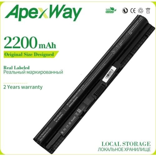 Apexway M5Y1K K185W 2200 mAh Laptop Battery for DELL Vostro 3451 3458 3551 3558 V3458 V3451 N3558 N5558 WKRJ2 GXVJ3 HD4J0