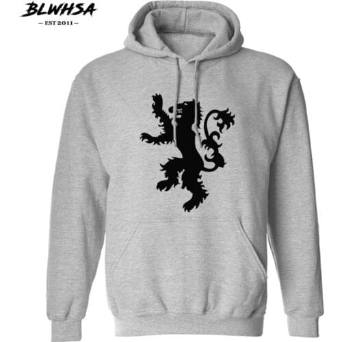 BLWHSA House Lannister of Casterly Rock Print Sweatshirts Autumn Men Funny Streetwear Fashion The Game Warm Hoodies