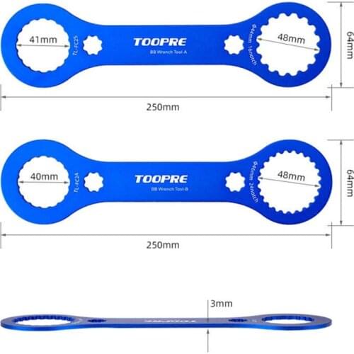 For BBR60 MT800 MT9100 XDR DA TL-FC25 BB Bottom Bracket Wrench 44mm 46mm 16 24 Multi FunctionTool Caliber Cycling Repair Tool