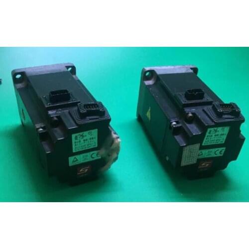 HF-KE43JW1-S100 servo motor , used in good condition . 80% appearance new , good working , free shipping