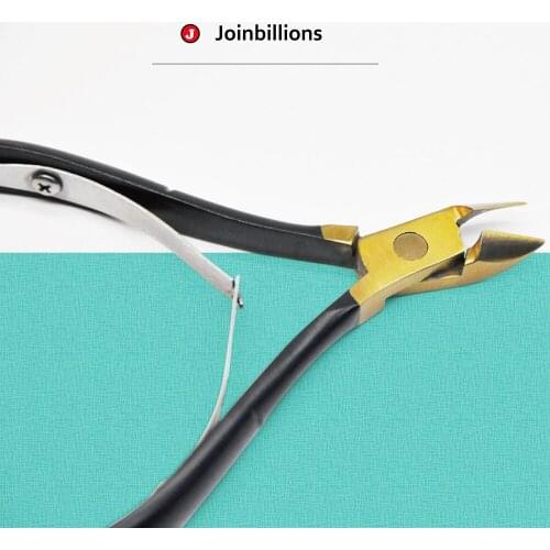 Stainless steel nail clippers trimmer Ingrown pedicure care nail cutter feet toenail nipper