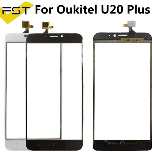 Mobile Phone Touchscreen For Oukitel u20 Plus Touch Screen Digitizer Touch Panel Sensor For U20 Plus Phone Repair +Free Tools