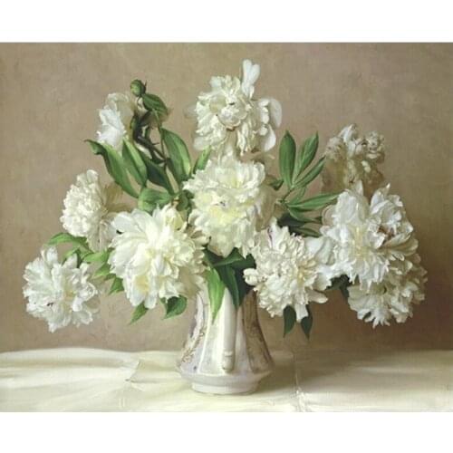 Diamant Painting Flowers Diamond Embroidery Kit Cross-Stitch Diamond Painting Full Drill Kits Rhinestone