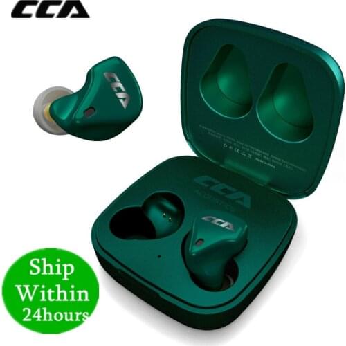 CCA CX10 4BA+1DD TWS Hybrid Bluetooth 5.0 In-Ear Eaephones Gaming Sporting HIFI Headset CCA C10 PRO CA16 CX04 KZ E10 Z3 Z1 O5 Q2