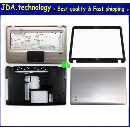 New Laptop cases For HP Pavilion DV6 DV6-3000 DV6-3100 Palmrest Upper cover Touchpad &Bottom Case Cover