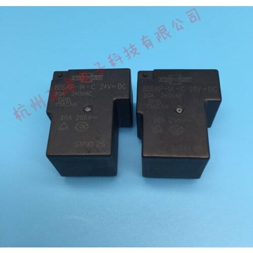 Original 855AP-1A-C 24VDC 4pin 30A 240VAC T90 relays