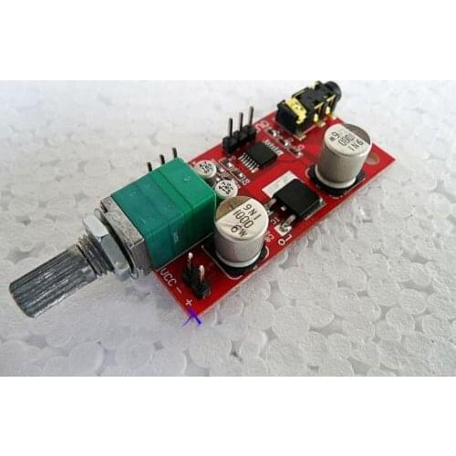 MAX4410 micro headphone amplifier board 1.8v to 5v 3.7V battery for Pre-amplifier NE5532