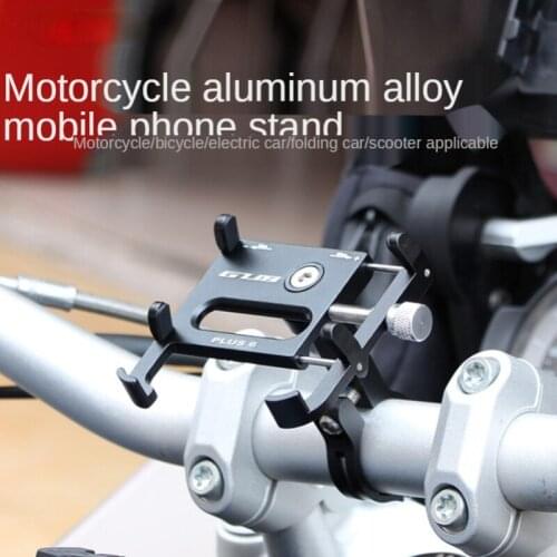 PLUS 6 aluminum alloy 360 degree rotating mobile phone holder, bicycle, electric battery car, motorcycle mobile phone