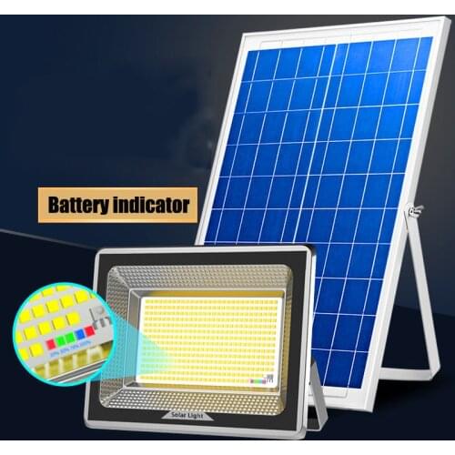 400LED Solar Led Light Panel 5meter Cable Garden Outdoor Lamp Graden Street Night Light Solar Outdoor Lamp Solar Flood Lamp