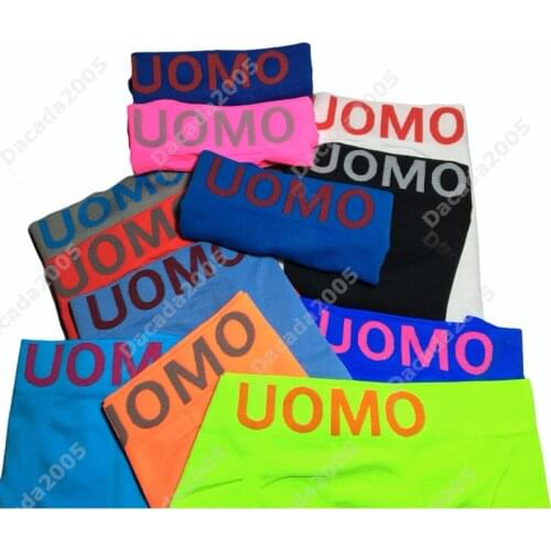 Dacada2005 lot 12 pants BOXER colors size UOMO S-M-L-XL seamless underwear sexy man underwear pants Spain