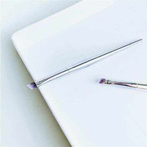 Live Beauty Fully Angled Liner/Brow Brush #217 - A Perfect Brow Definer Lash Liner Makeup Brush