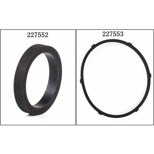 2pc/set Automatic Transmission Oil Water Heat Exchanger Seal Gasket 227552 227553 For Peugeot 206 207 2008 301 Free Shipping
