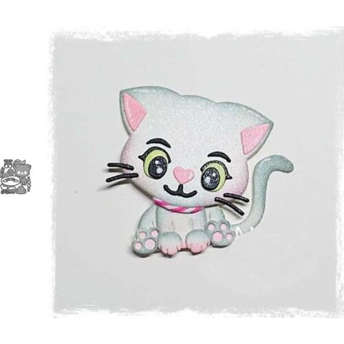 2020 Cats Animals Metal Cutting Dies DIY Scrapbooking Paper Photo Album Crafts Knife Mould Cards Blade Punch Decor Stencils