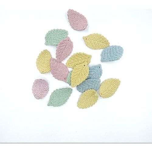 50pcs/lot creative small leaves charms connectors for diy women earrings pendants material jewelry making findings accessories