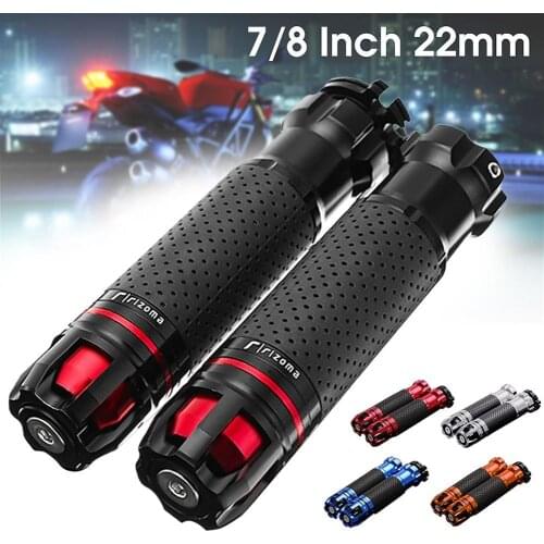 7/8 inch 22mm CNC Motorcycle Modified Throttle Aluminum Alloy Rotatable Handlebar Pedal Motorcycle Scooter Handlebar