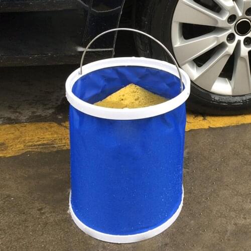 9L 13L Portable Folding Bucket Foldable Basin Tourism Outdoor Folding Bucket Fishing Promotion Outdoor Camping Car Wash Bucket