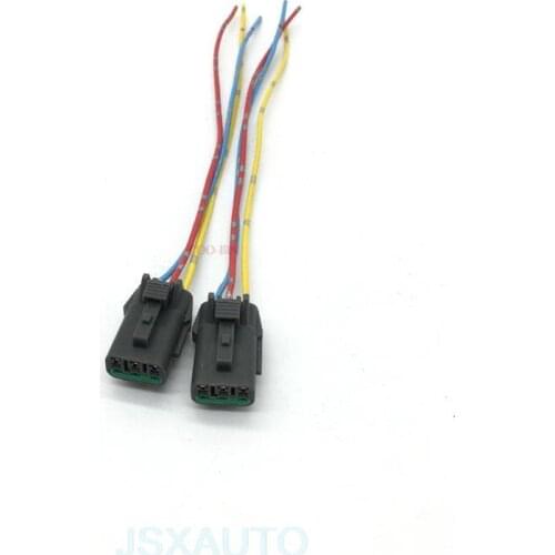 Excavator accessories For HITACHI ZX ZAX70 EX200-5-6 Throttle motor Motor plug Insert 3 wire import line